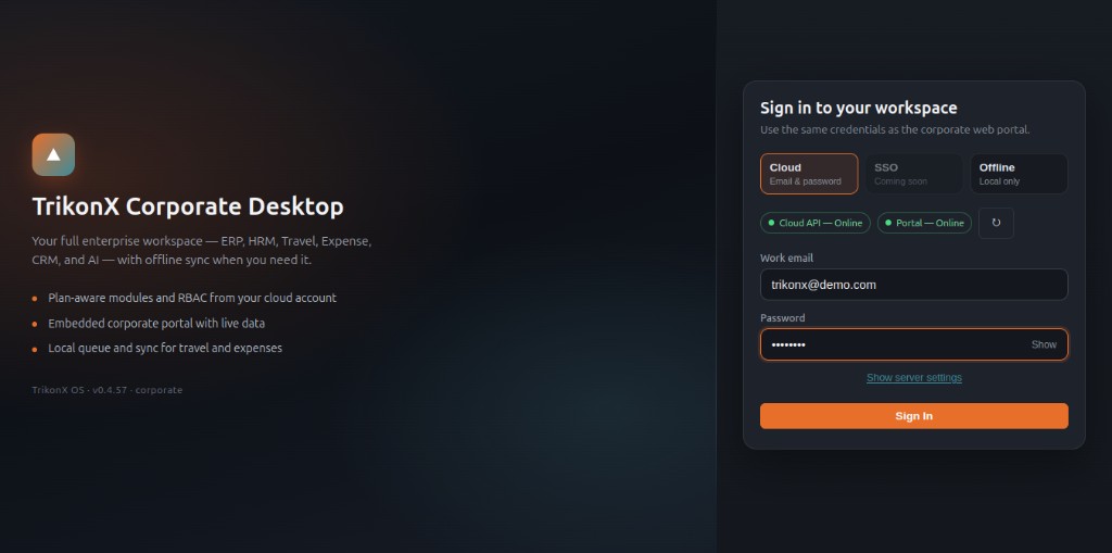 Secure login